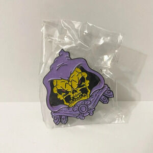 Skeletor Masters of the Universe Enamel Pin Metal Double Rubber Backing MOTU
